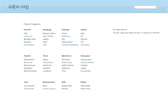 Desktop Screenshot of adpc.org